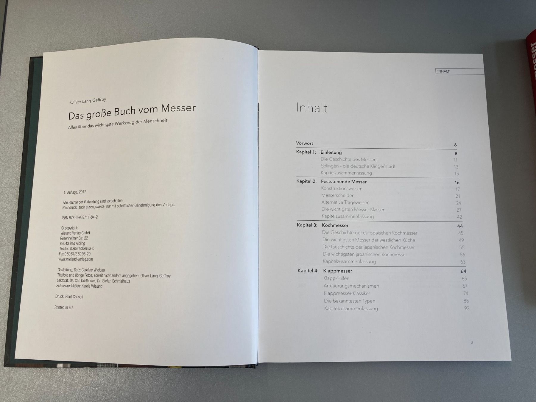 Libri: Das Grosse Buch vom Messer – Usato da Schwyz venduto da chriesibraegel_1291 1