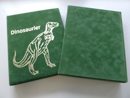 1993, DINOSAURIER, Sammlung Münzen + MARKEN in Album