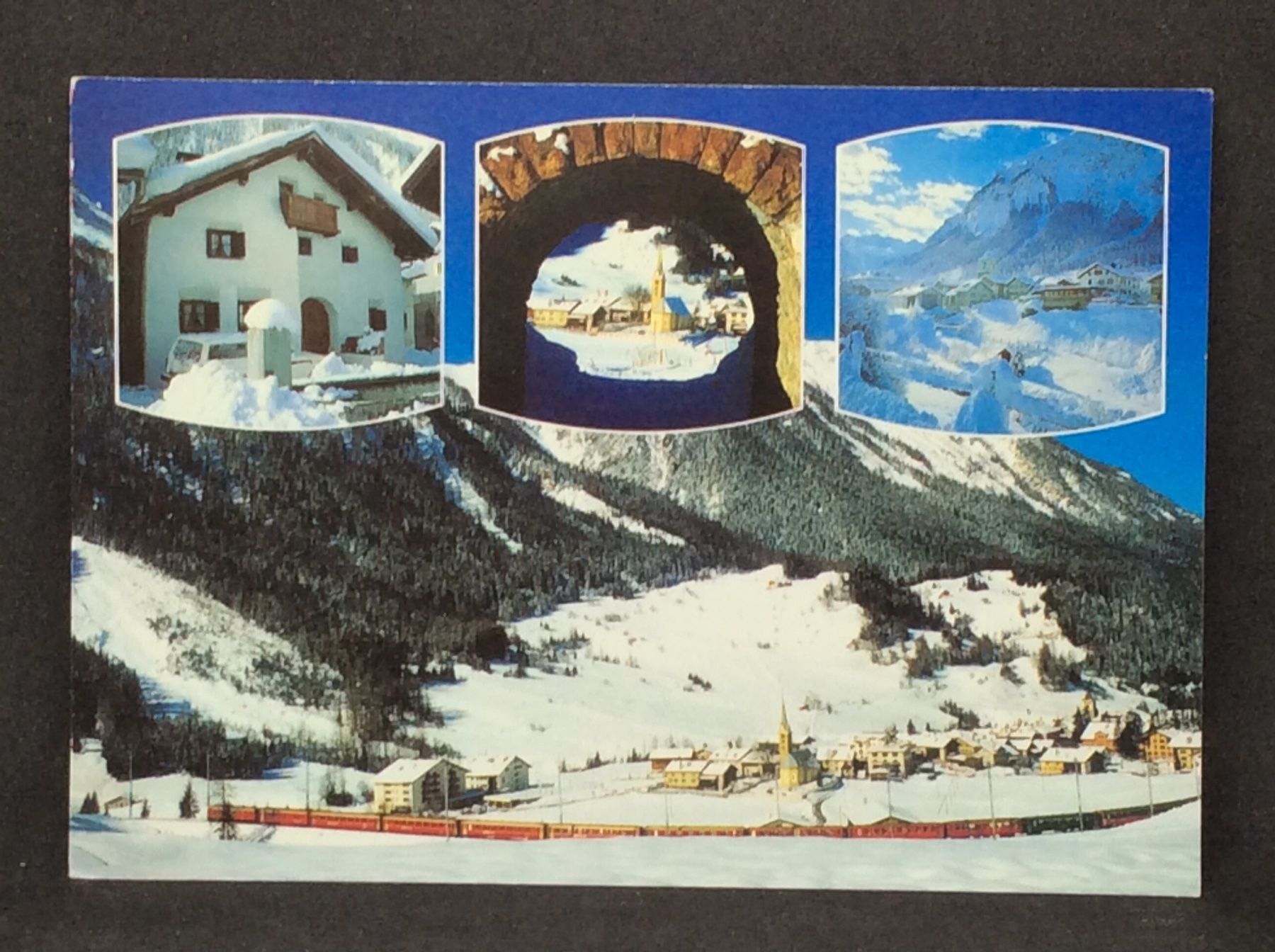 Cartoline postali: Bergün – Usato da Widnau venduto da Brusi9