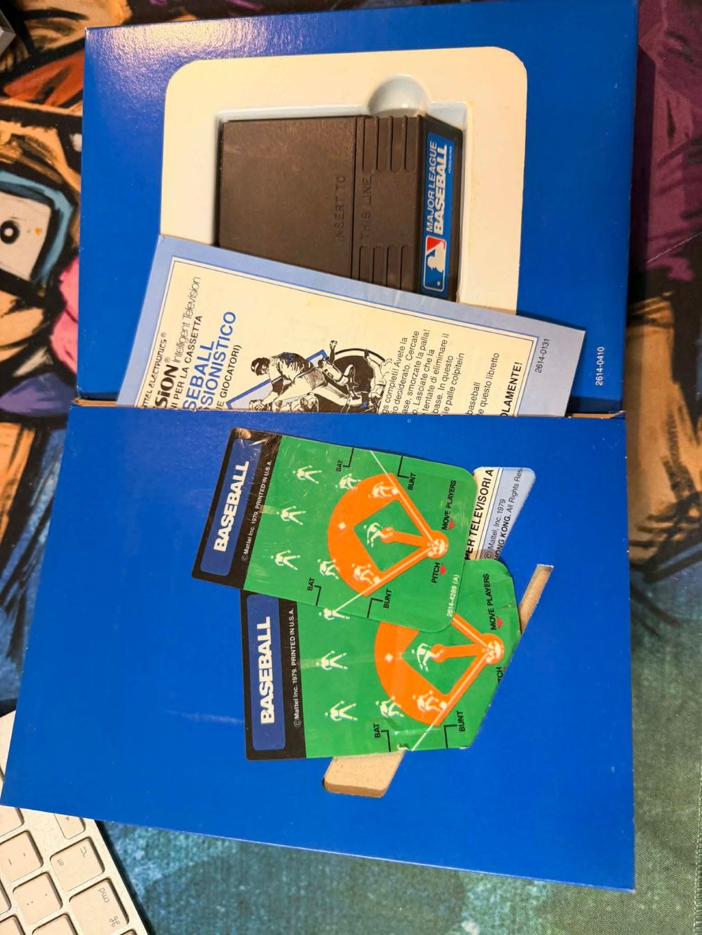 Giochi: Baseball Mattel Intellivision – Usato da Giubiasco venduto da Ticinerd 2