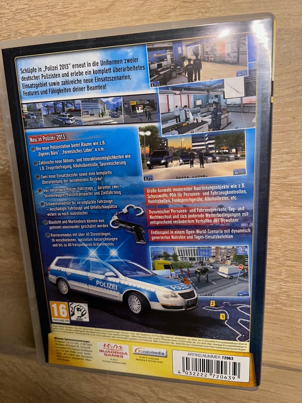 Giochi: Polizei Simulator 2013 – Usato da Wuppenau venduto da Alfreg 2