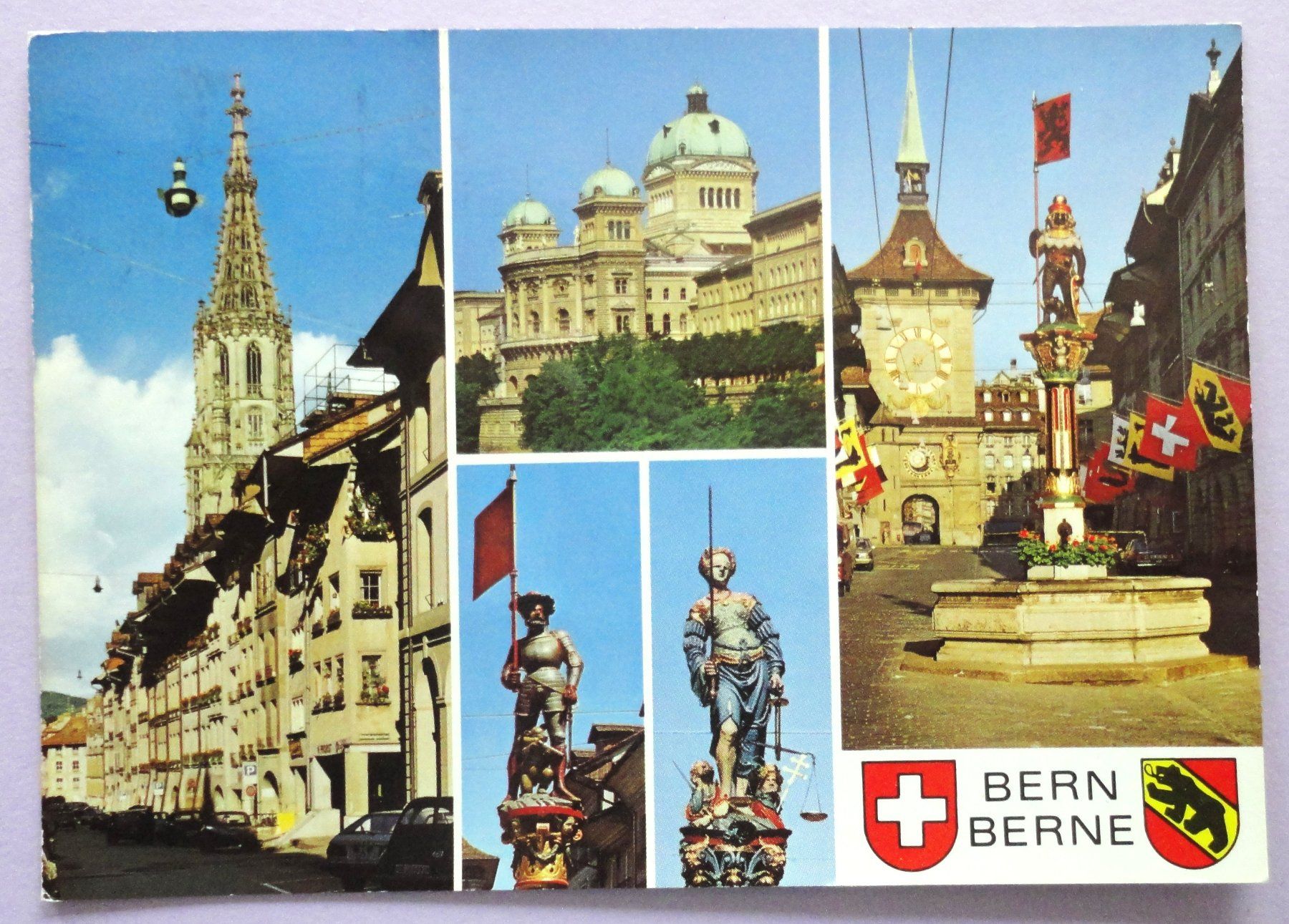 Cartoline postali: Bern - Berne - Berna – Usato da Fétigny venduto da Billy2miny