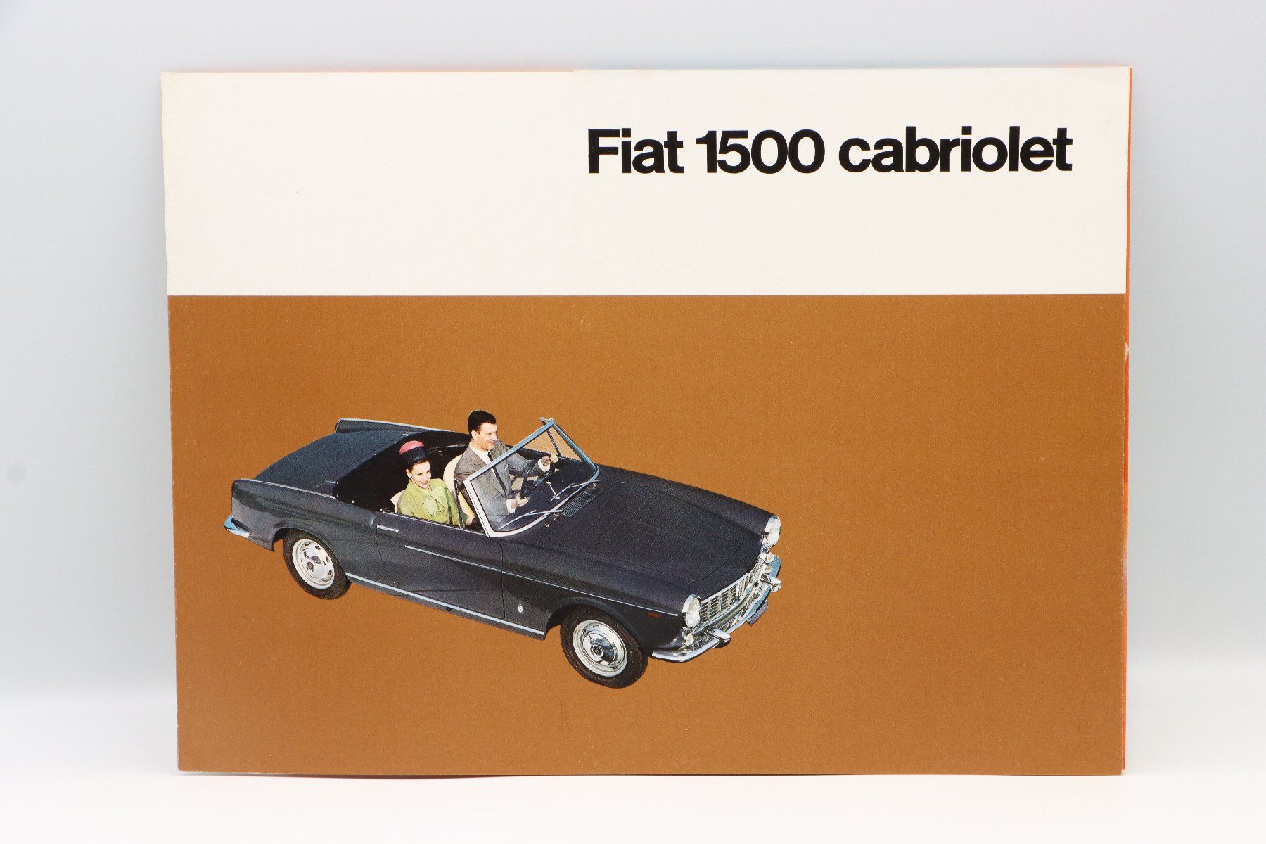 Fiat Documenti: Fiat 1500 Cabriolet 1964 Prospekt – Usato da Bühl b.Aarberg venduto da Collectorpassions