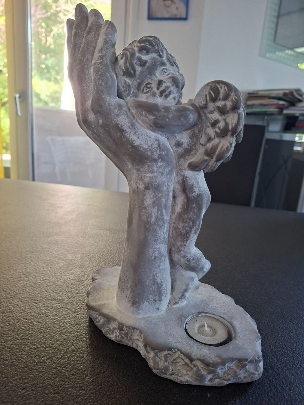 Portacandele: Engel Kerzenständer Hand Design Deko – Nuovo (secondo la descrizione) da Bäriswil BE venduto da Rezz