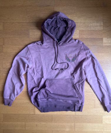 Iconic Black Purple Hoodie