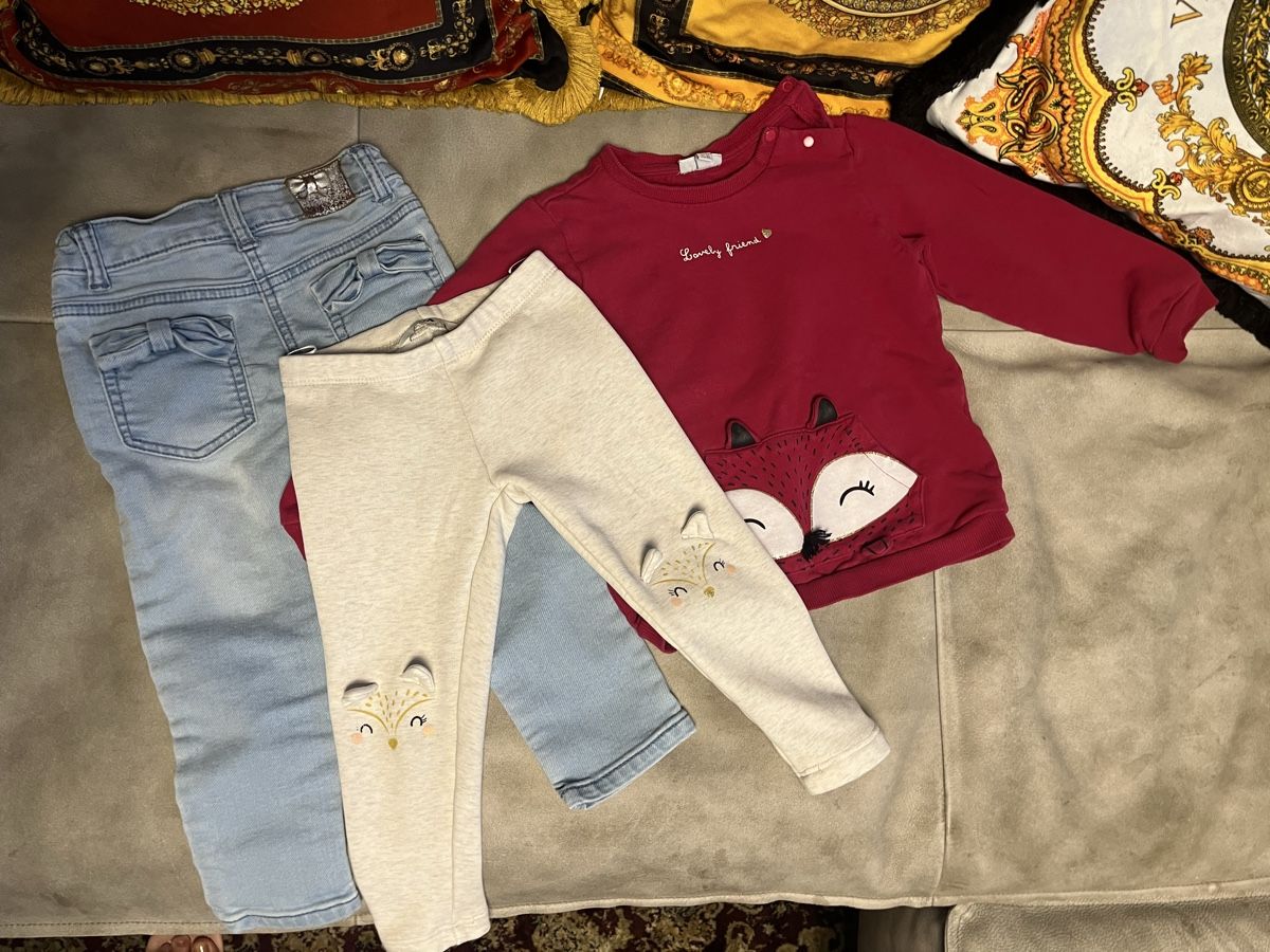 Lotti & Set di vestiti: Set Mädchen Kleider Gr.98 . MONALISA JEANS! – Usato da Oberengstringen venduto da Baby_Fashion 1