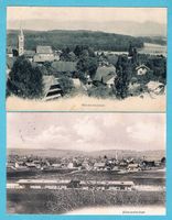 Münchenbuchsee 2 Ansichtskarten von 1905+1911 !