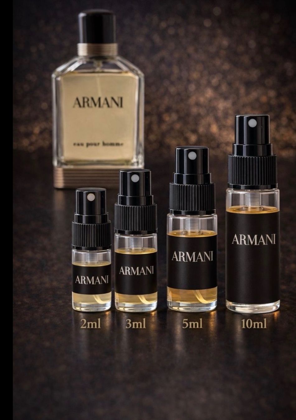 Armani Profumi & Eau de Toilette: Armani Eau pour Homme - Abfüllung 10ml – Nuovo (secondo la descrizione) da Altdorf UR venduto da SCENTRO