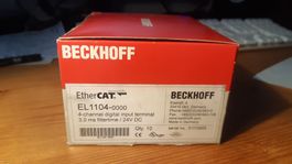 10er Pack Beckhoff EL1104 Busklemme, 4-Kanal-Digital-Eingang
