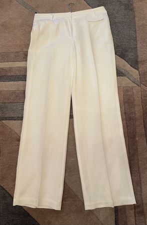 Elegante Leinenhose von Bianca, Gr 38