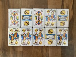 10 Päckli Jasskarten NEU