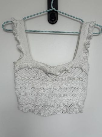 Weißes Top von Zara