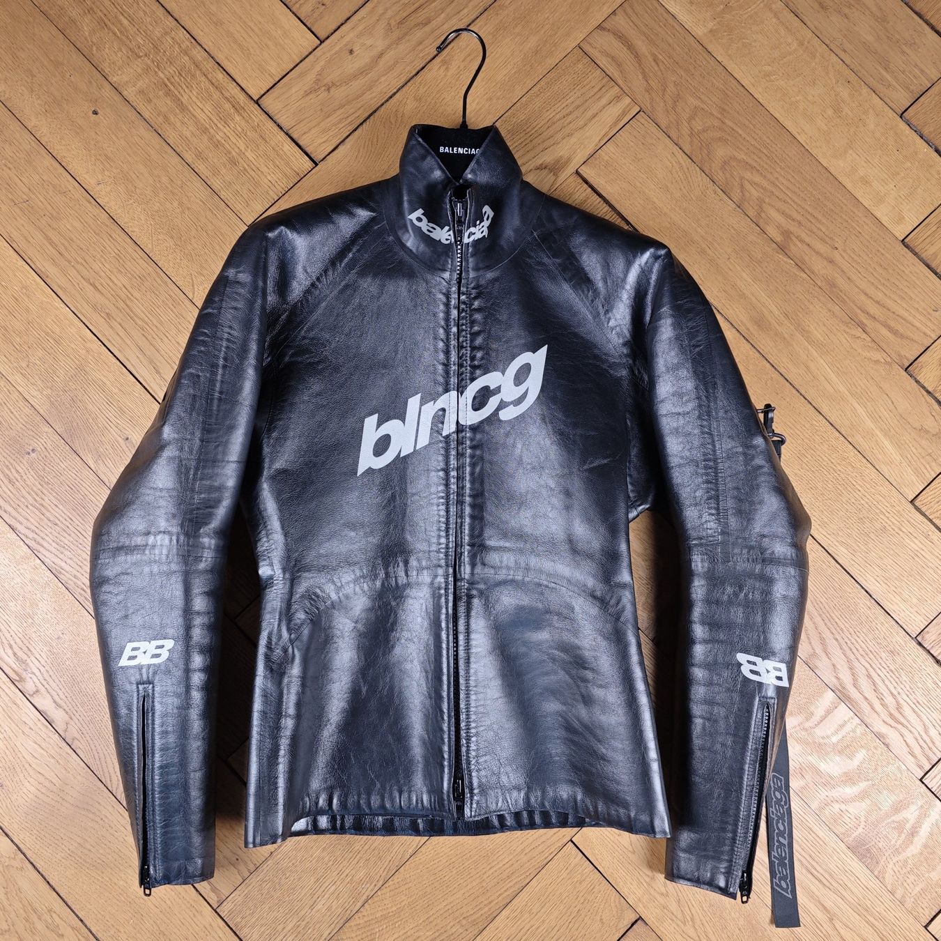 Balenciaga Giacche: Balenciaga - BLNCG Leather Scuba Jacket FW20 - S/M – Usato da Schaffhausen venduto da clxud
