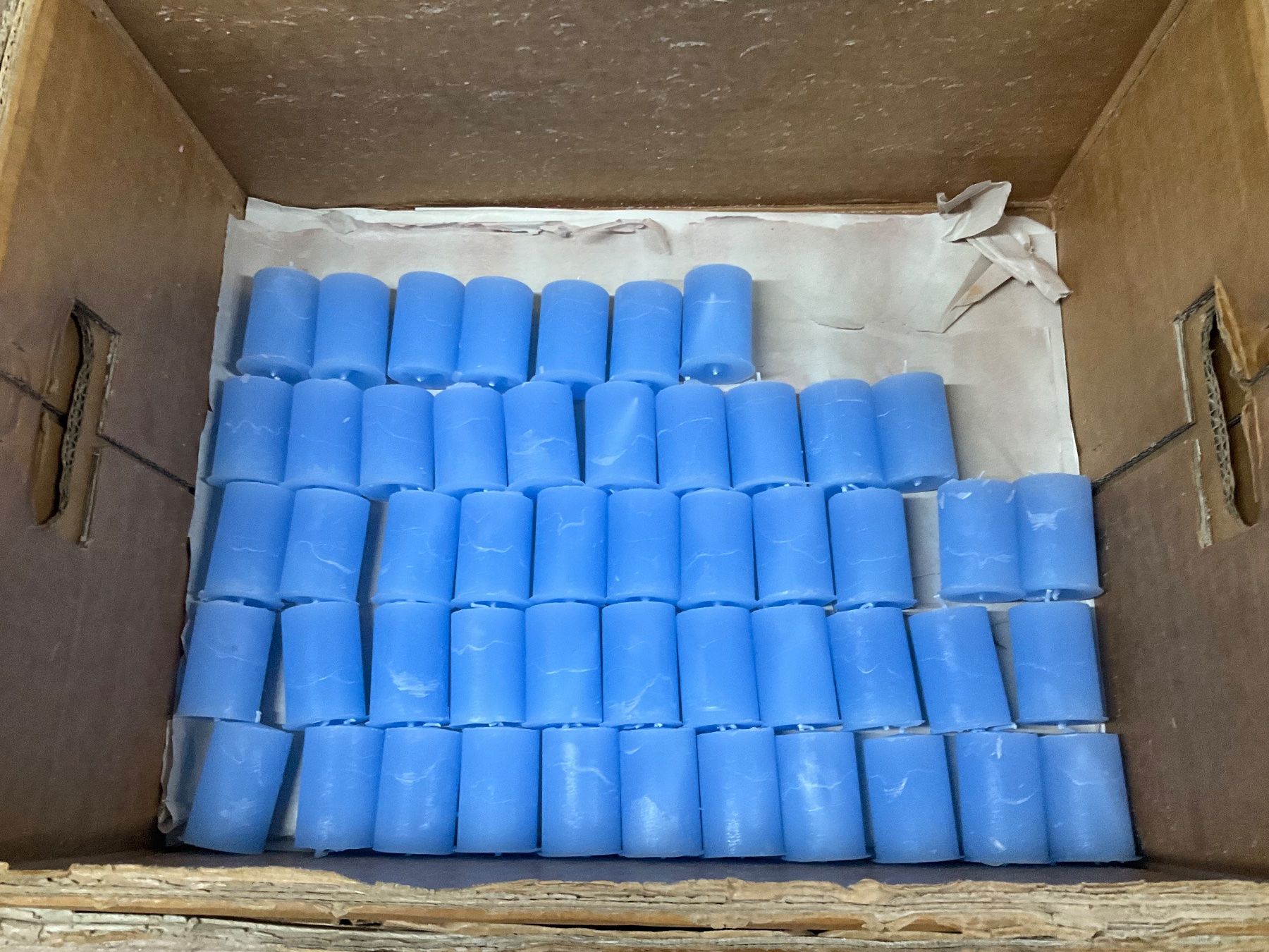 Candele: 330 Posten Raureifkerzen aus Liquidation – Usato da Derendingen venduto da Meisterstuecke 1