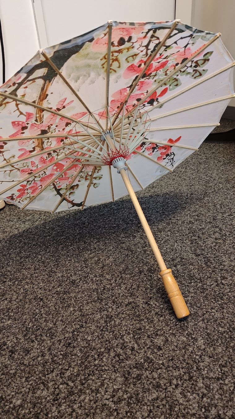 Ombrelloni: Japanischer Papier Schirm – Nuovo (secondo la descrizione) da Schwerzenbach venduto da VityaCrafts 1