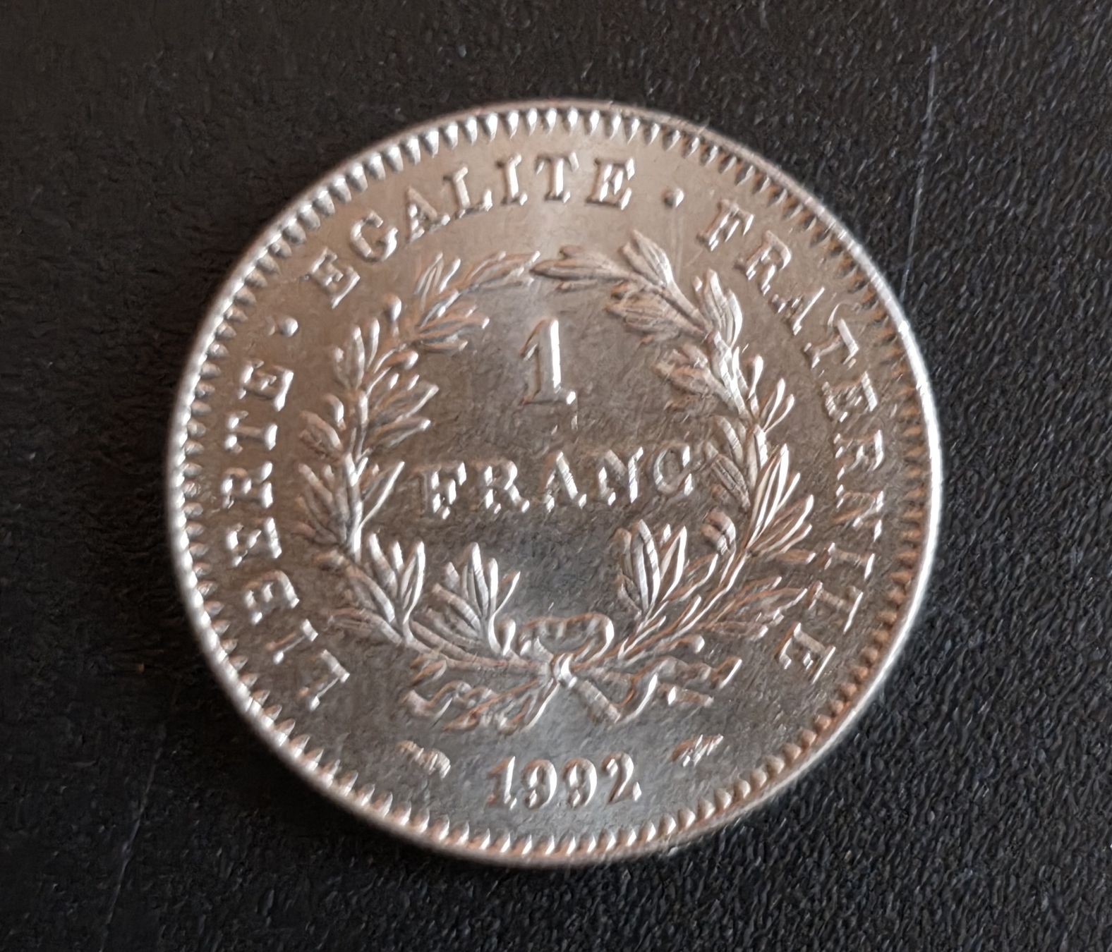 Tutti le monete: 1 franc 1992 France – Usato da Genève venduto da bbastos 1