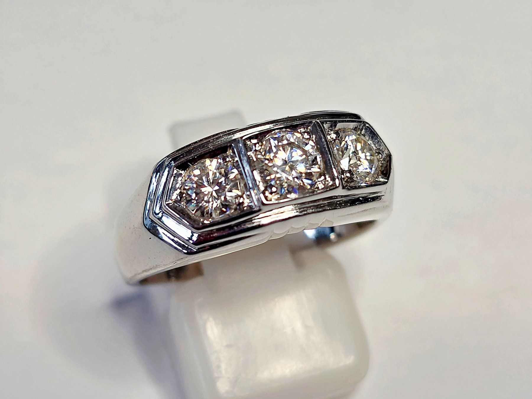 Anelli: Moissanite Fingerring – Nuovo (secondo la descrizione) da Zürich venduto da ben_mn5h 3