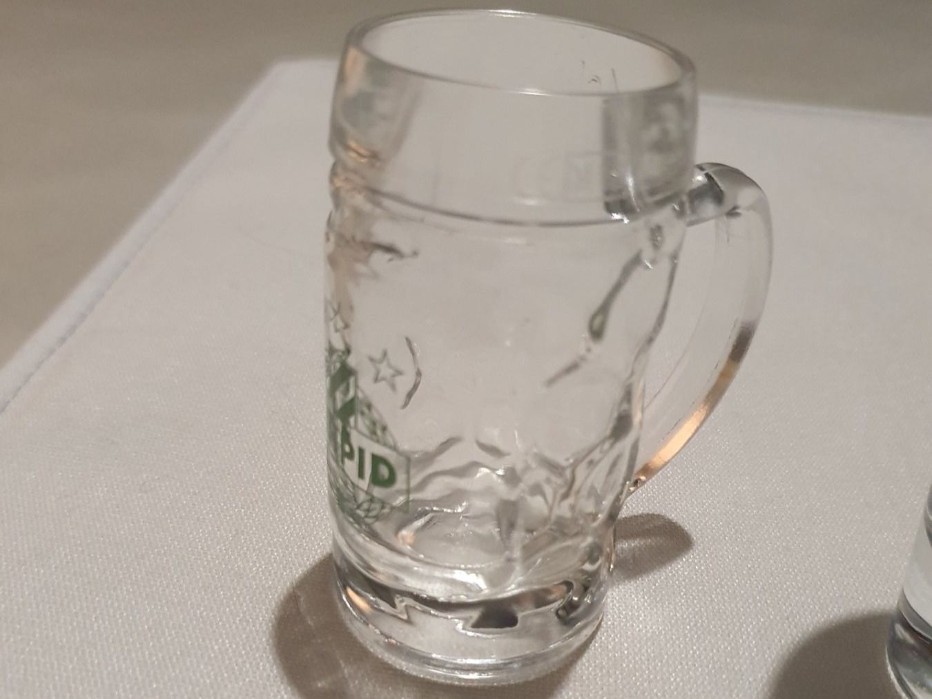 Bicchieri: 2x Shotglas, Rapid Wien + Pausenzeit – Usato da Känerkinden venduto da melbaumg 1