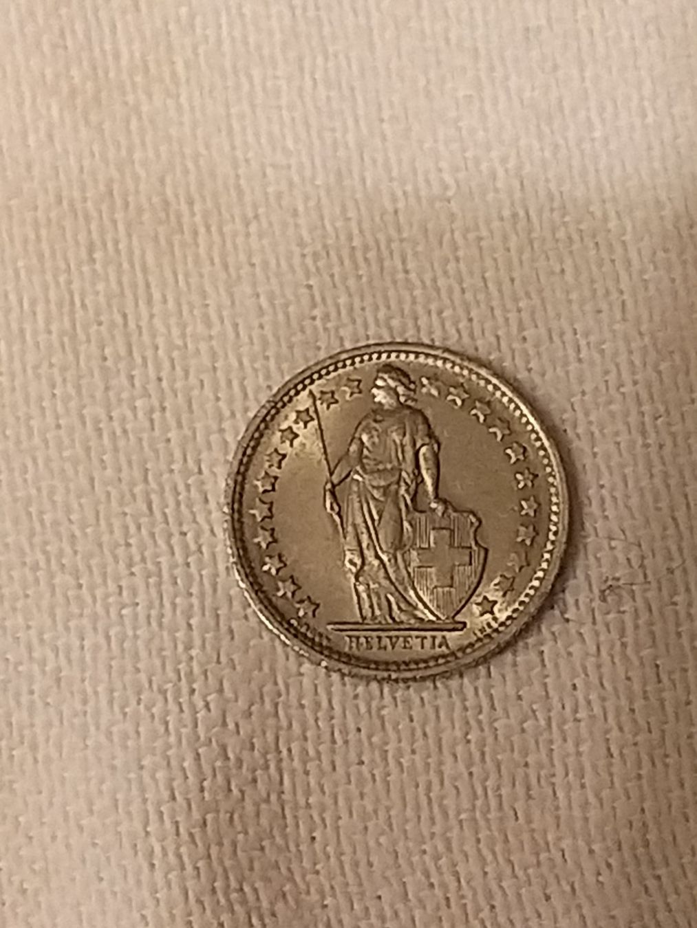 Alle Münzen: Pièce ½ Franc Suisse 1971 – Gebraucht aus La Chaux-de-Fonds von Marteaux 1