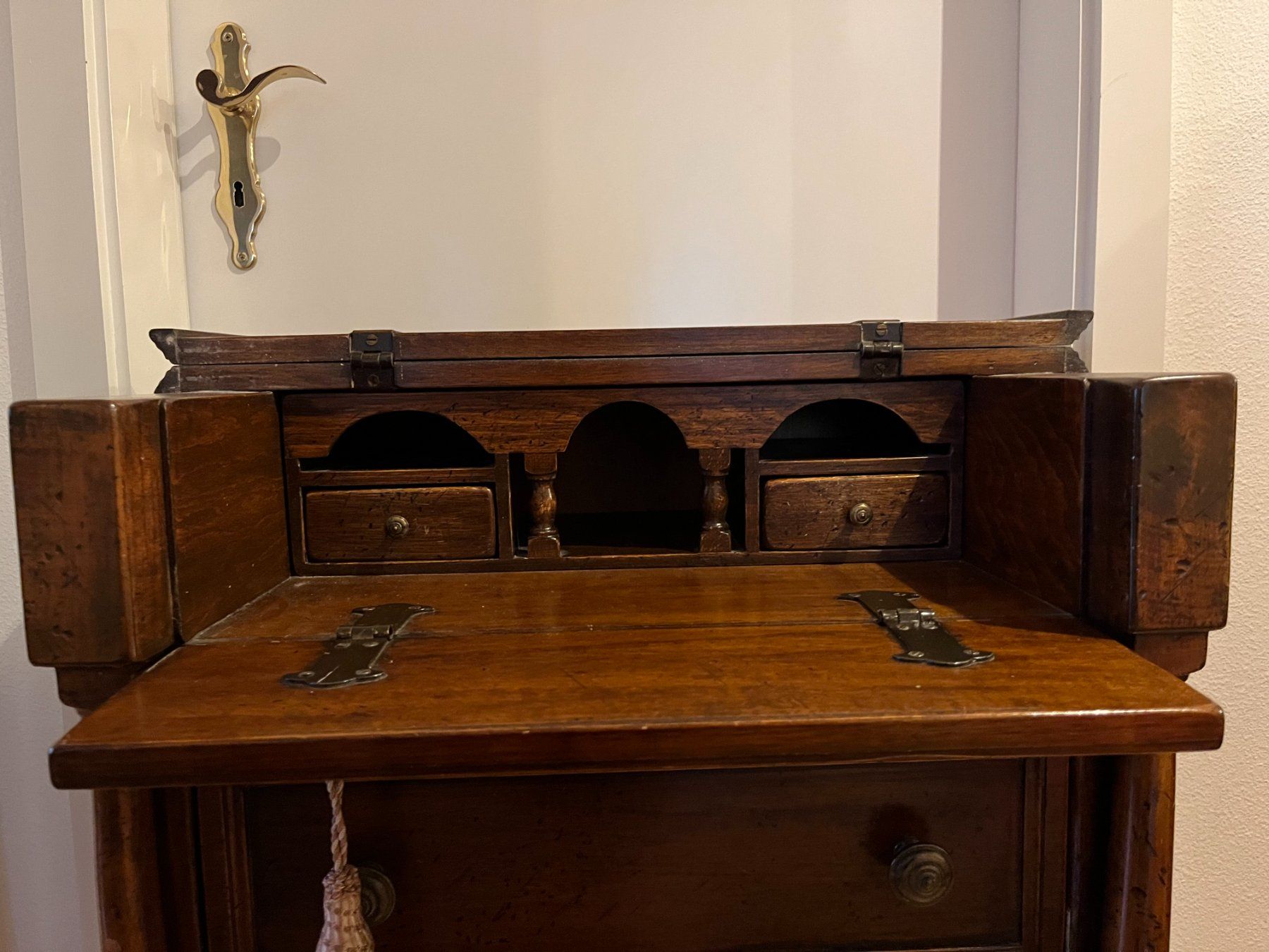 Schreibtische: Kommode Sekretär Spinnet Schreibtisch Vintage – Gebraucht aus Lenz von Klimbim7083 3