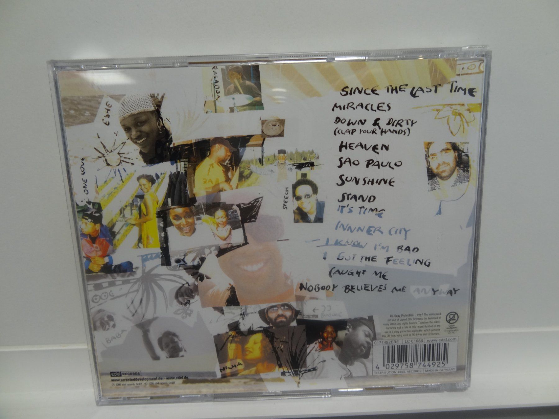 CD: Arrested Development -  Signiert- CD Since The Last Time – Usato da luzern venduto da musicandart 1