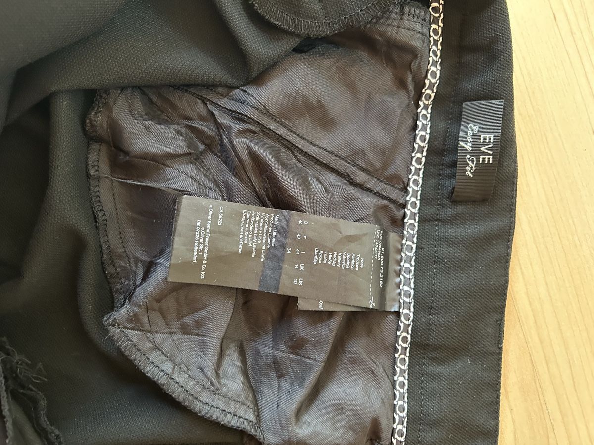 S.Oliver Pantaloni: Hose S. Oliver Black Label, Gr. 40 – Usato da Bilten venduto da MB_8865 1