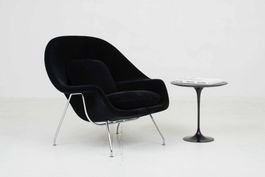 Knoll Womb Relax Sessel von Eero Saarinen in Samt