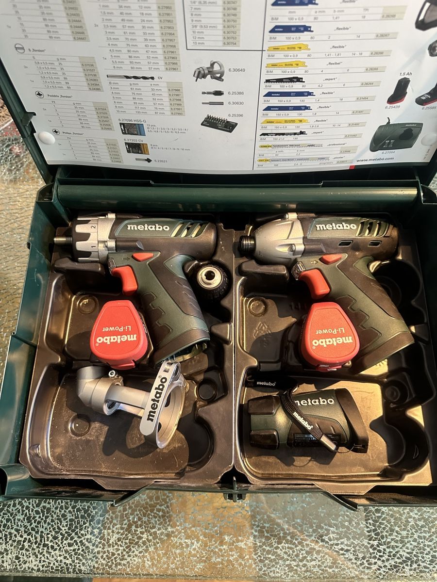 Tutte le macchine: Metabo Combo Set 4.1 10.8 V PowerMaxx BS/SSD/ASE – Nuovo (secondo la descrizione) da Kloten venduto da Jeronimo9 4