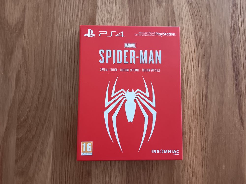 Jeu PS4 Marvel Spider-Man - Edition Speciale - Bon Etat Avec Boitier