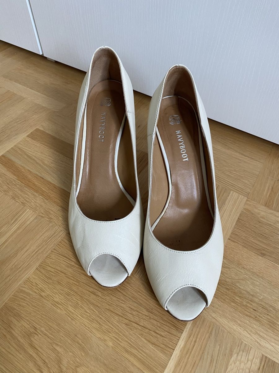 Navyboot Scarpe da donna: Navyboot Peep Toe Pump, Grösse 39 – Usato da Steffisburg venduto da Rita_Bau