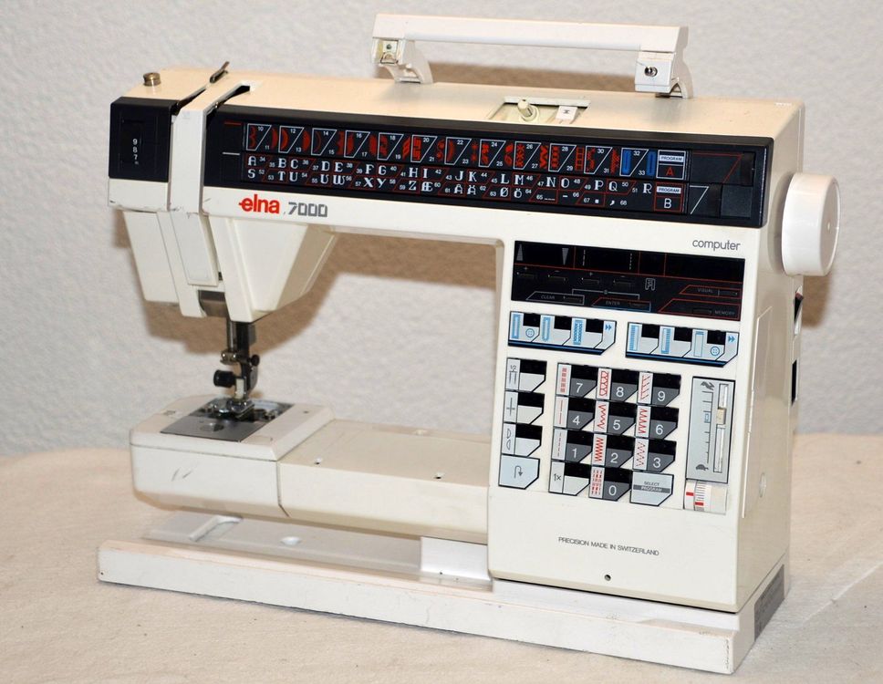 Nähmaschine / Machine à coudre Elna 7000 computer Kaufen auf Ricardo