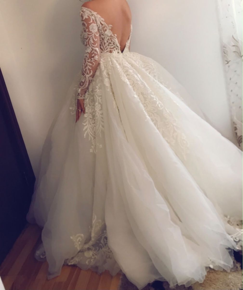 Vestiti: Hochzeitskleid – Nuovo (secondo la descrizione) da Lengnau BE venduto da Mili_Maliqi12 3