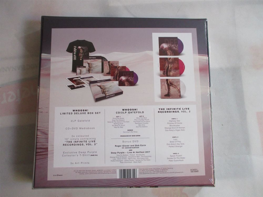 Dischi in vinile: Deep Purple: Whoosh! – Nuovo e nell'imballaggio originale da Liestal venduto da Disc-Point 2