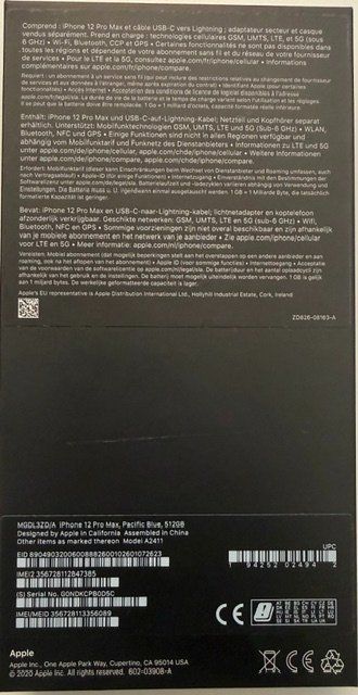 Apple Handys / Smartphones: Apple iPhone 12 Pro Max 512 GB 88% – Gebraucht aus Oberägeri von Peter01234 4