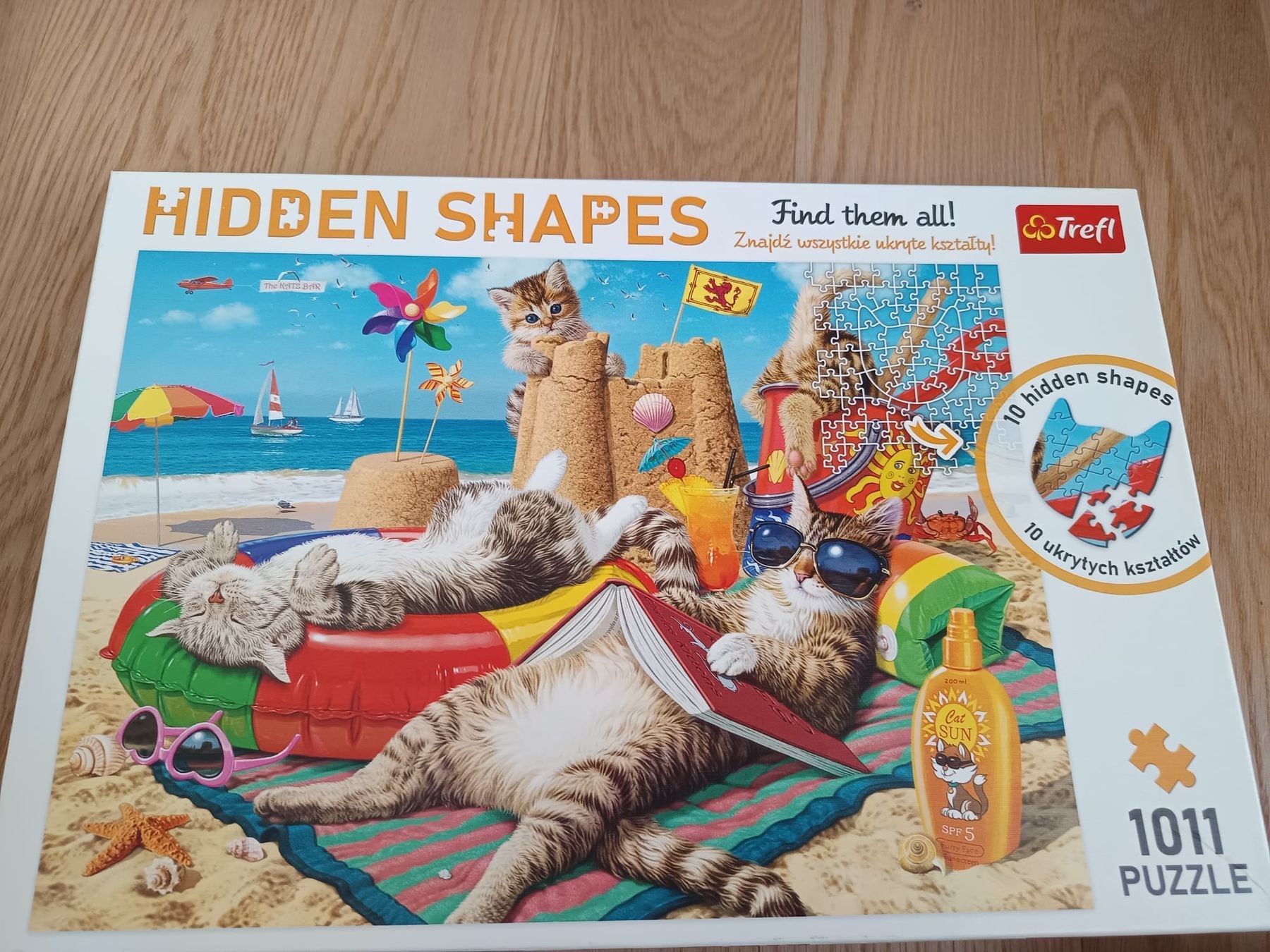 Puzzles: Puzzle Strand, Katze 1000 – Gebraucht aus Hindelbank von Pooky82