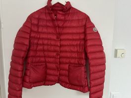 MONCLER DAMEN DAUNENJACKE-NEU-GR.5-TOLLES ROT