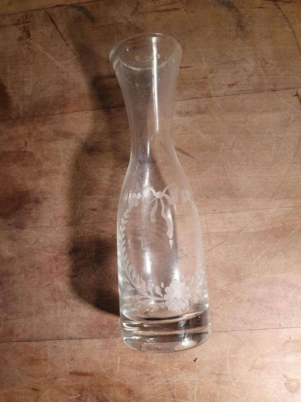 Geschirrsets: Glasflasche 1dl graviert – Gebraucht aus Zürich von loosebone