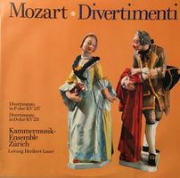 Mozart - Divertimenti (LP, Heribert Lauer)