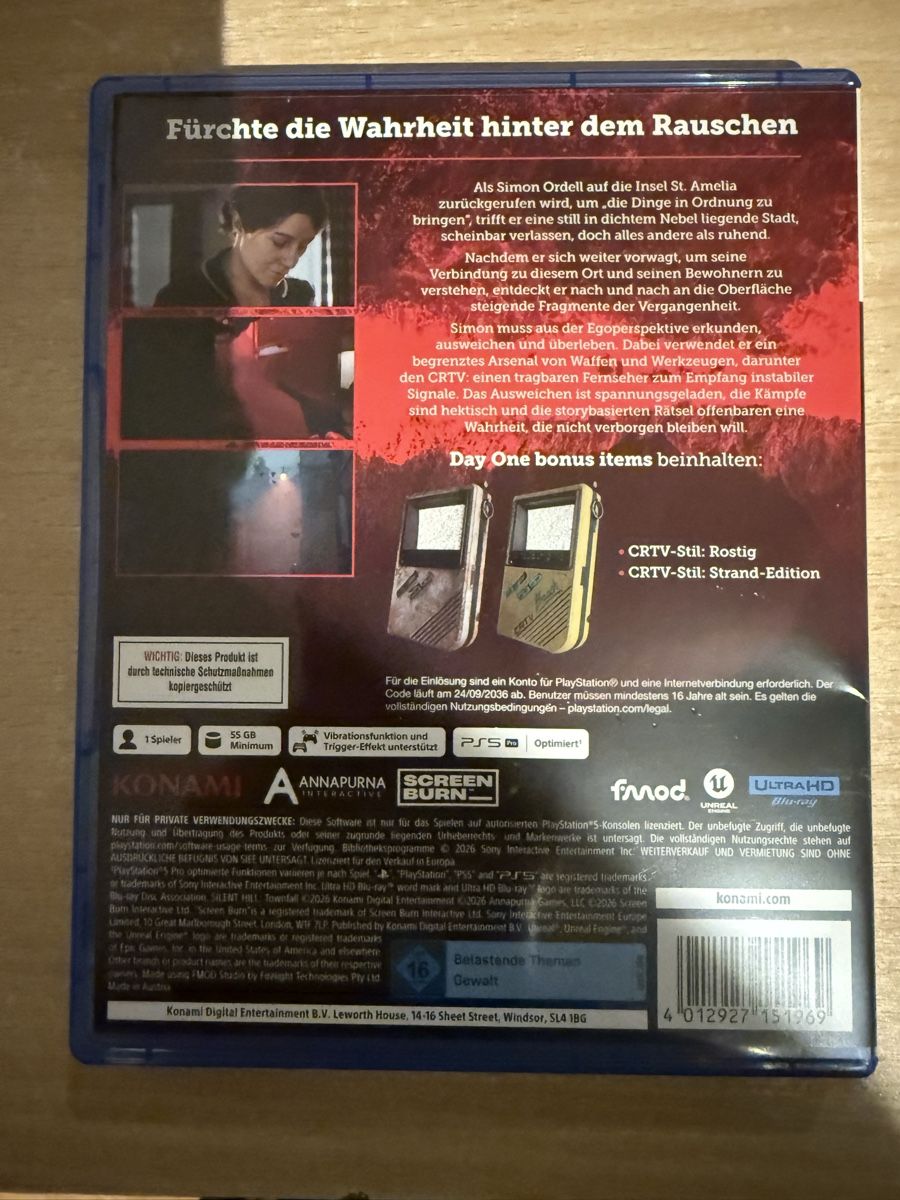 Giochi: Silent Hill / PS5 – Usato da Dietikon venduto da Molella 1