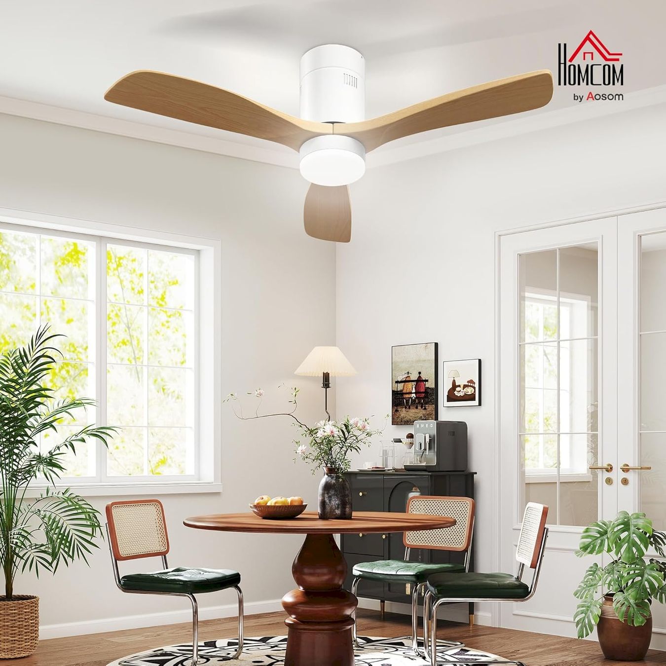 Purificatori d'aria: Deckenventilator 117cm Hellbraun – Nuovo e nell'imballaggio originale da Bottighofen venduto da zaap 1