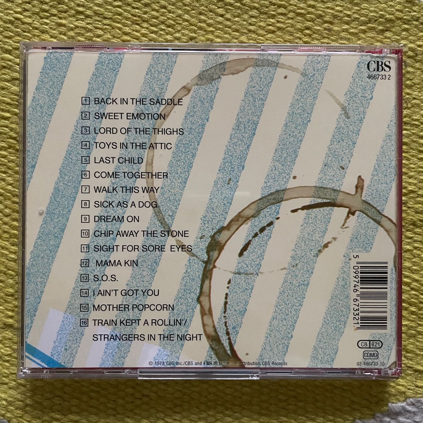 CD: AEROSMITH-LIVE! BOOTLEG – Usato da Rorschacherberg venduto da CD-Roli 1