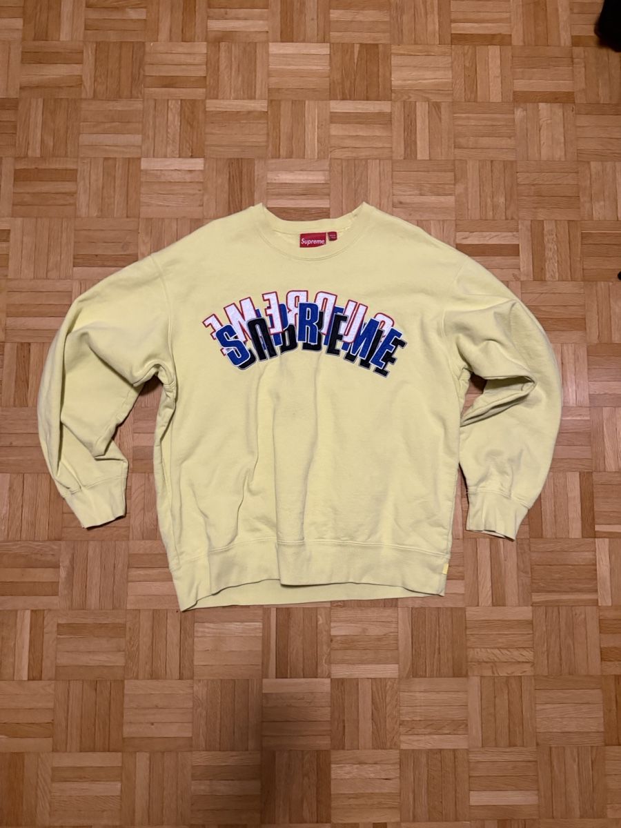 Maglioni & Felpe: Supreme Pullover hellgelb Grösse M guter Zustand – Usato da Bern venduto da fed_cc82