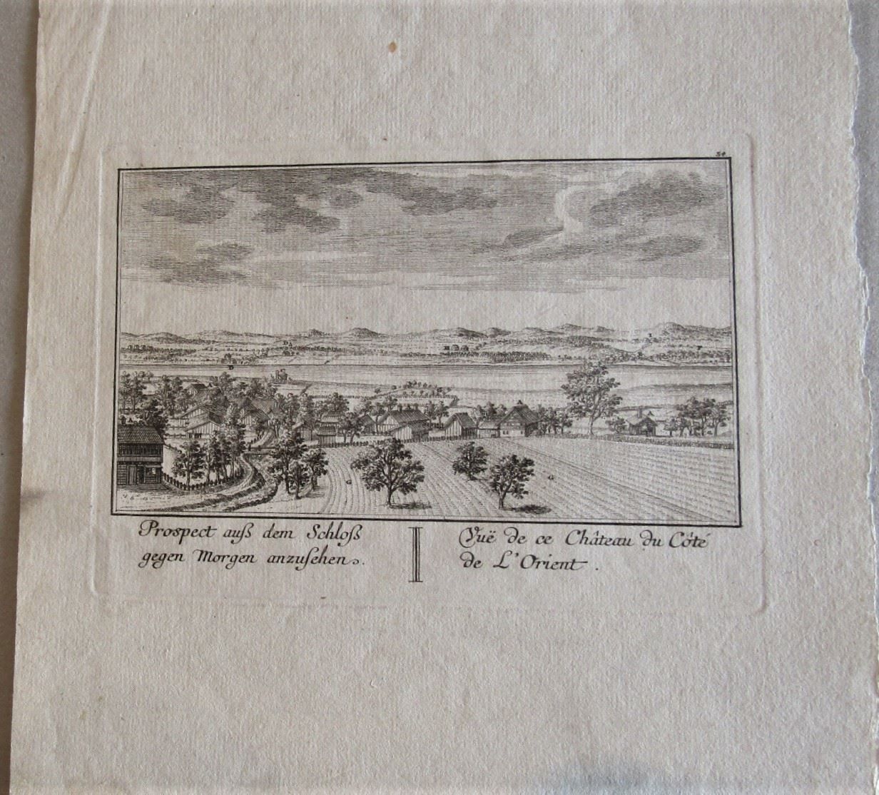 Stiche: Maur von Herrliberger 1754 – Gebraucht aus Rafz von Helvet32