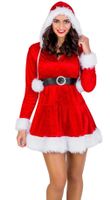 Ausverkauf Fasnachtskostüm Mrs. Santa Claus Gr.S