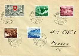 Satzbrief PP 1953 Stempel Benken