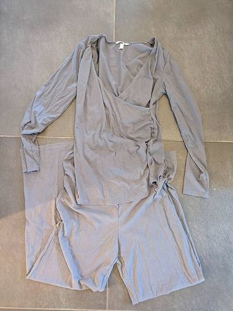 Umstandspyjama Grösse M Langarm von H&M