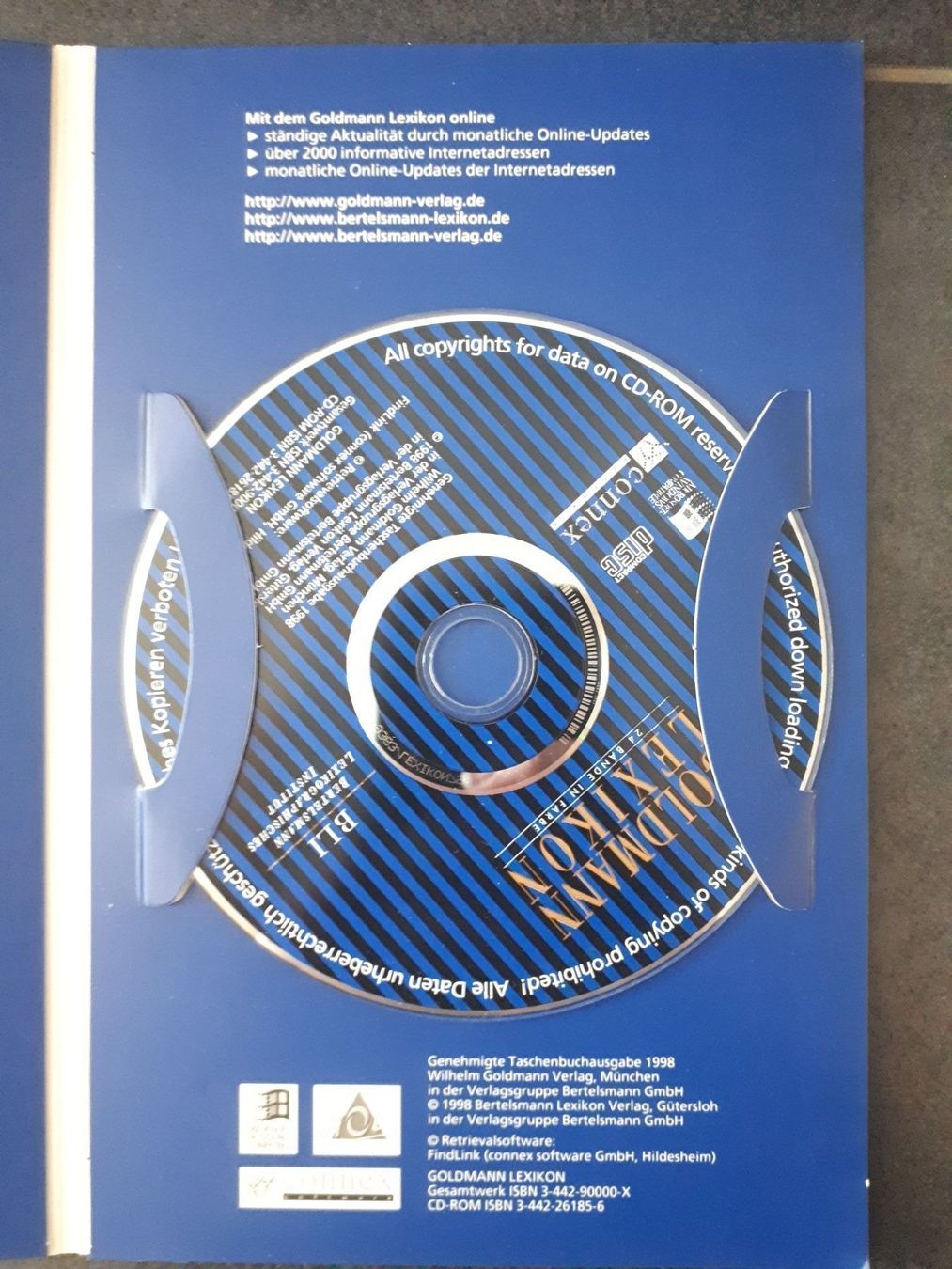 Libri: Goldmann Lexikon 24 Bänder inkl. CD-ROM – Usato da Gümmenen venduto da Kiri25 3