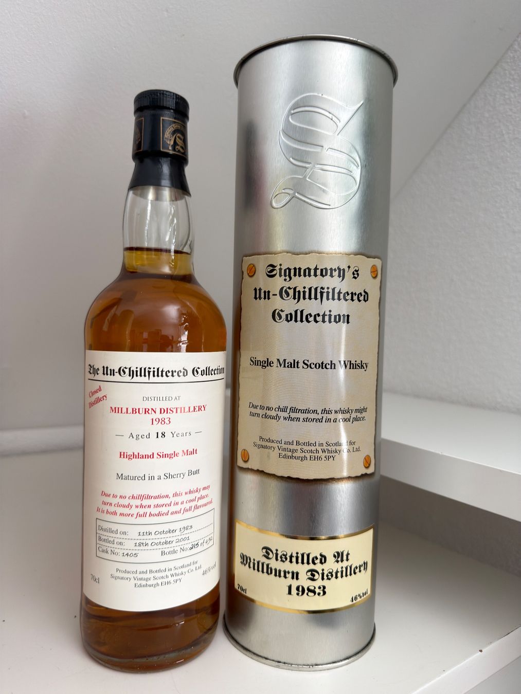 Spirituosen: Millburn 1983 Signatory Vintage – Neu (gemäss Beschreibung) aus Amriswil von mik_hgc5