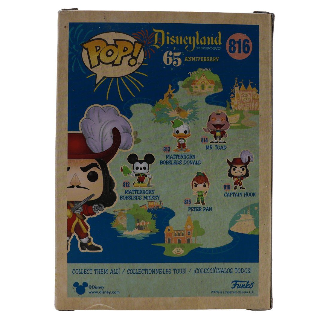 Statuette: Captain Hook #816 Funko POP Disney Peter Pan – Nuovo e nell'imballaggio originale da Paudex venduto da dindeboy 1