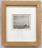 Hansueli Holzer - Radierung - "Ferne Stadt" - Probedruck
